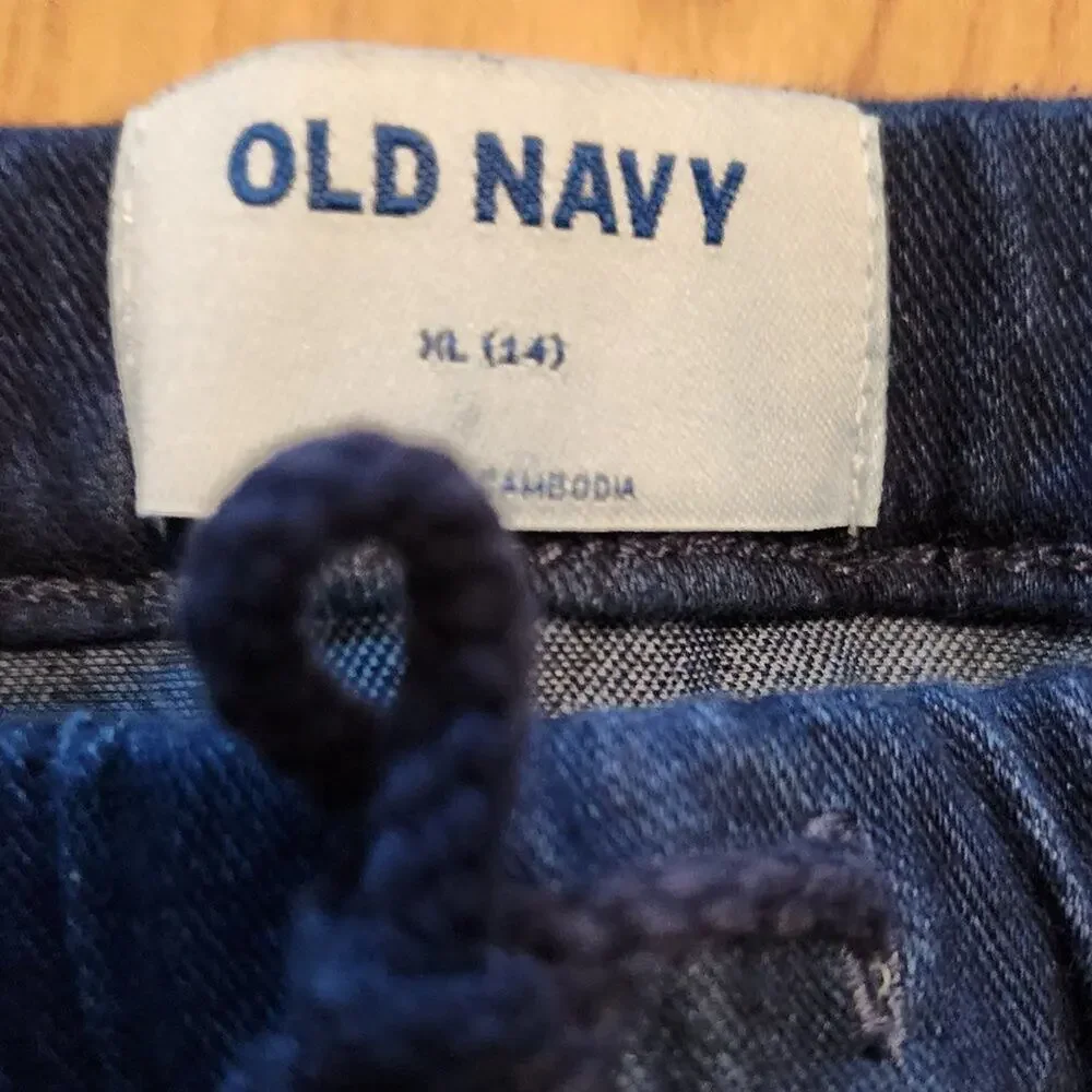 Old Navy Solf Denim || sz XL 14 GUC